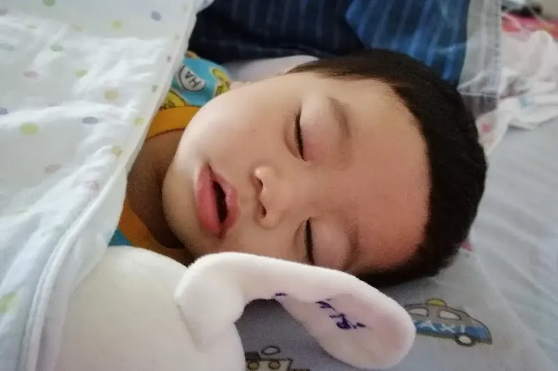 cute baby sleeping