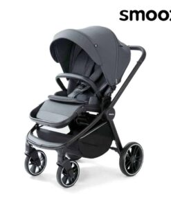 รถเข็นเด็ก รุ่น Smooz Stroller (Black-French Charcoal)