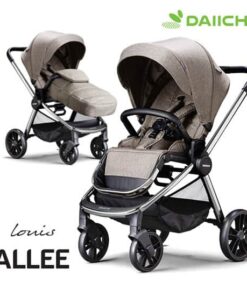 Alternative view of รถเข็นเด็ก รุ่น ALLEE (Chrome-Sand Brown)