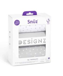 Snuz Bedding Set ( Grey Spot )