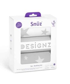 Snuz Bedding Set ( Grey Star )