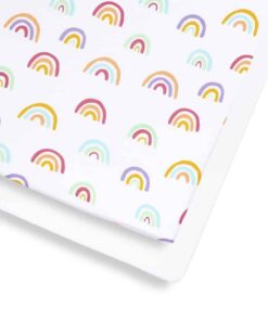 Alternative view of Snuz Twin Pack Sheets ( Multi Rainbow )