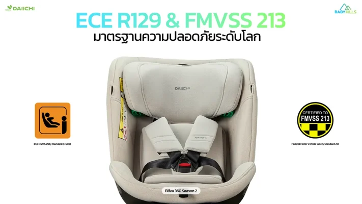 Article 6 car seat standards ece r129 fmvss 213