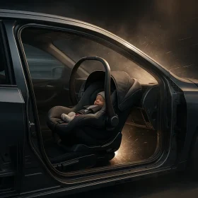 babyhillsthailand a cinematic cutaway perspective showing a newborn