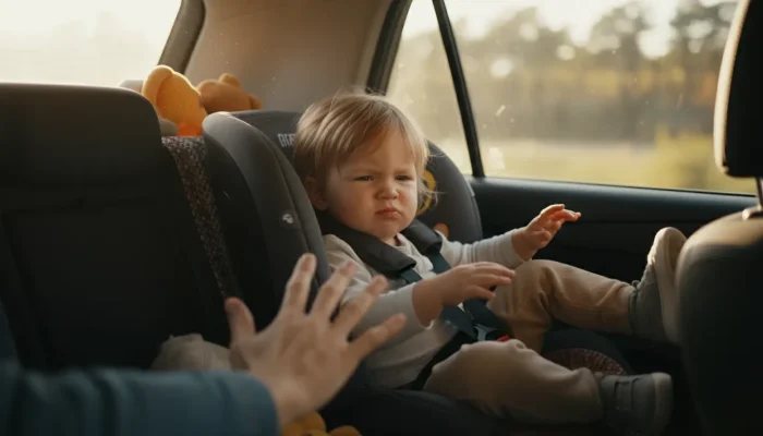 เด็กไม่ชอบคาร์ซีท: เทคนิคให้เด็กคุ้นเคย