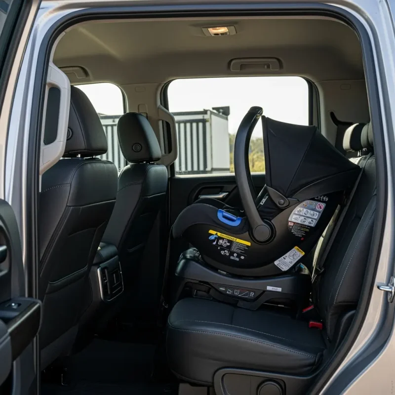 คาร์ซีทกับรถกระบะดับเบิ้ลแค็บ: วิธีติดตั้งให้มั่นคงและปลอดภัย