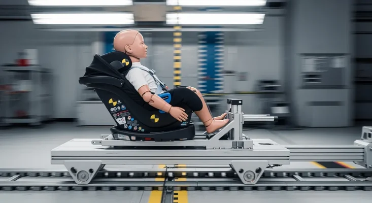 ทดสอบแรงกระแทกของ Car Seat : วิธีที่ผู้ผลิตใช้ทดสอบความปลอดภัย