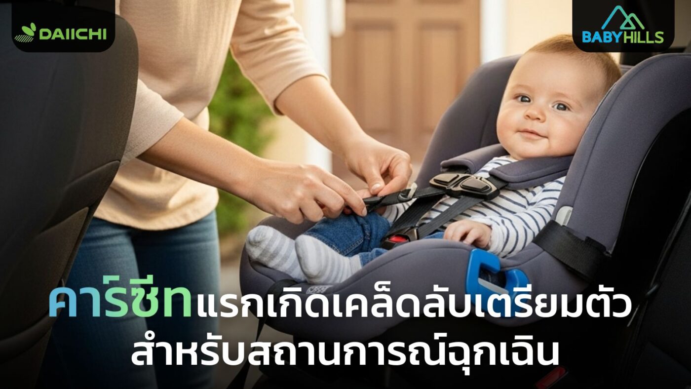 emergency hospital trip infant car seat safety