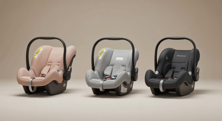 เทียบราคาคาร์ซีทแรกเกิดจากไทย ญี่ปุ่น หรือซื้อออนไลน์จากต่างประเทศ 3 freepik a conceptual studio photograph showing three newbo 81772