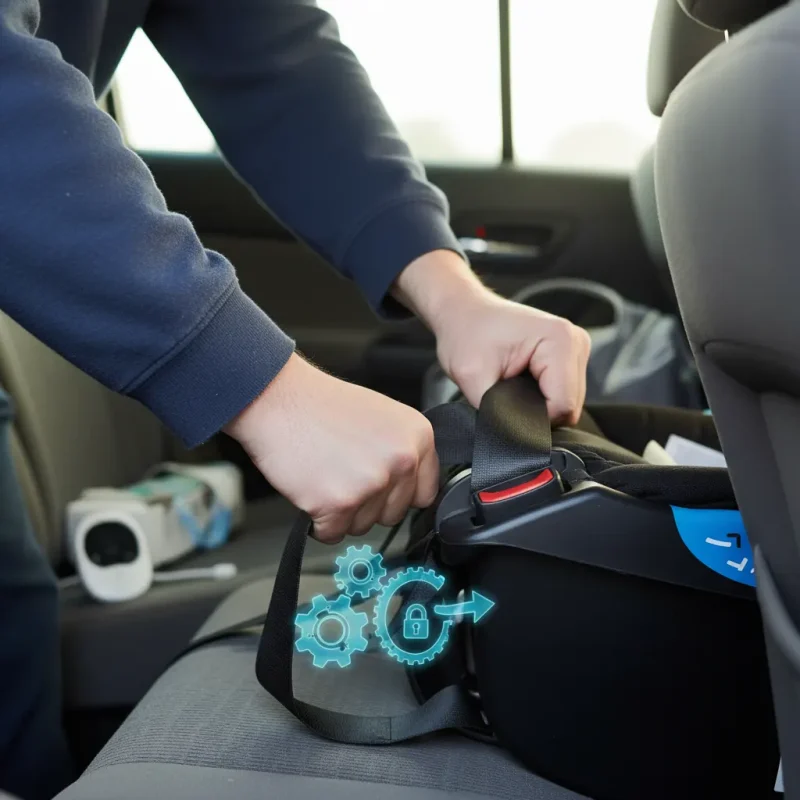  ติดตั้งคาร์ซีทในรถไม่มี ISOFIX 3 ขั้นตอนติดตั้งให้ปลอดภัย