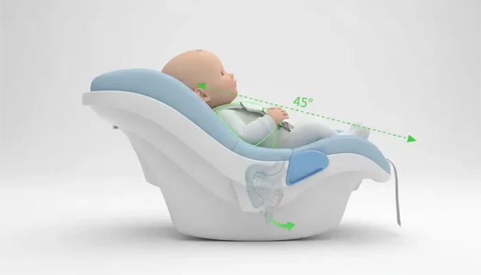 คาร์ซีทสำหรับทารกมี Reflux : ปรับมุมอย่างไรให้เหมาะสม