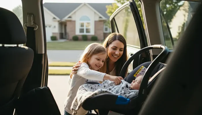 BabyhillsThailand คาร์ซีทแรกเกิดกับพี่คนโต จัดการอย่างไรให้พี่ไม่อิจฉา 6