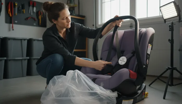 การจัดเก็บคาร์ซีทแรกเกิดเมื่อไม่ได้ใช้อย่างไร 5 babyhillsthailand car seat storage sun moisture protection 1